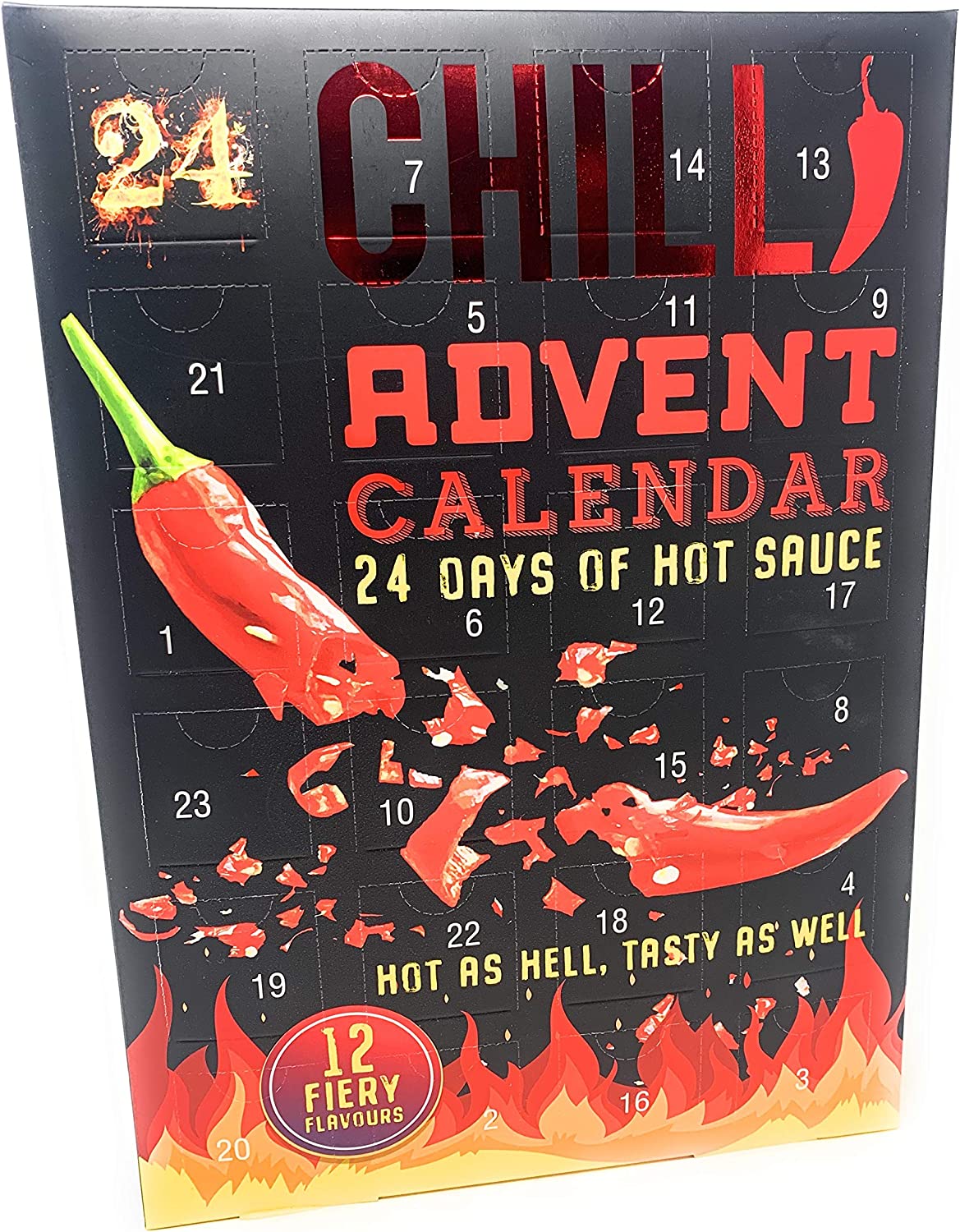 24 Days of Hot Sauce Chilli Lovers Advent Calendar » MoltenHeights